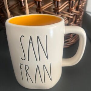 NWOT Rae Dunn SAN FRAN Doublesided Mug